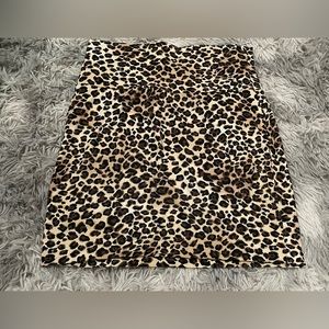 Cheetah Print mini skirt size Small